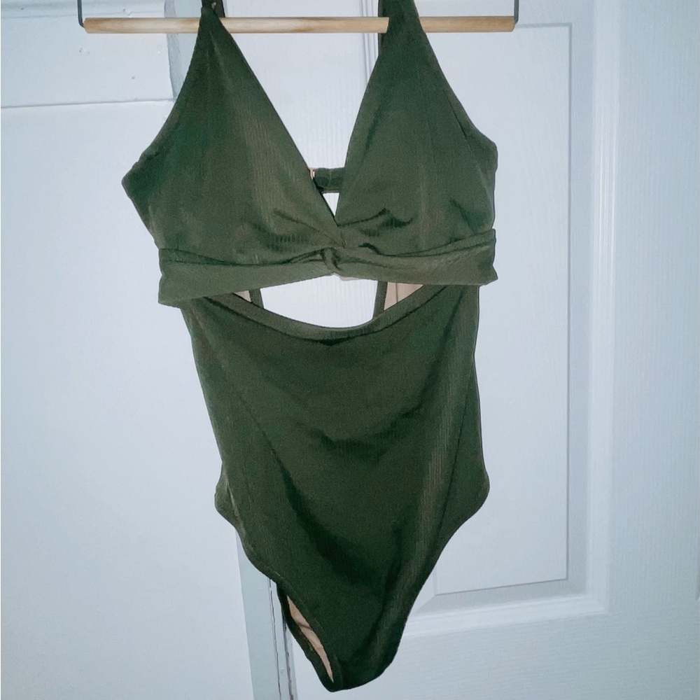 Target Olive Green Swimwear